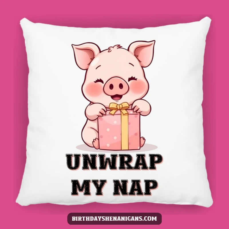 Comfy Funny Kawaii Pig Pillow: Hugs of Happiness and Hilarious Charm!