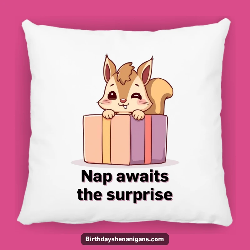 Funny Giggling Squirrel Pillow: Cuddle Up with This Hilarious Surprise Character