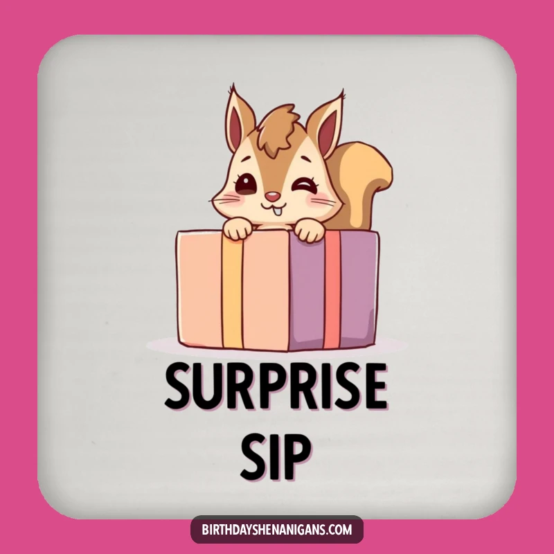 Funny Giggling Squirrel Coaster: Protect Surfaces with This Hilarious Surprise Accessory