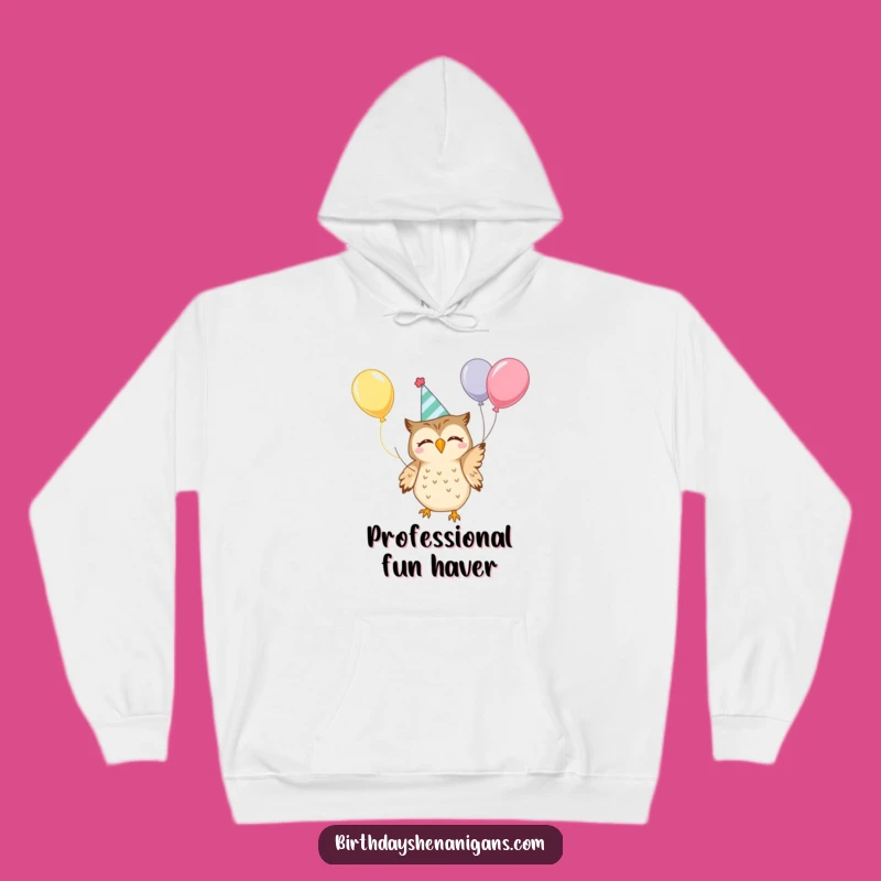 Cozy Funny Kawaii Owl Hoodie: Embrace Winter Fun with This Hilarious Gift!