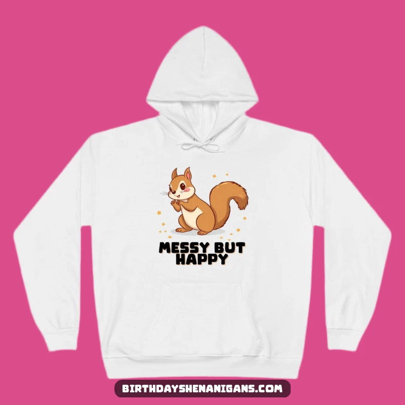 Funny Squirrel Gift Chaos Hoodie: Cozy Up With Holiday Fun