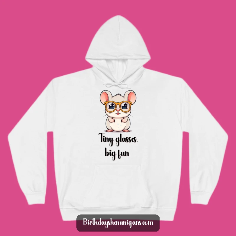 Cozy Funny Mouse Party Hoodie: Warm, Comfy, and Hilariously Festive