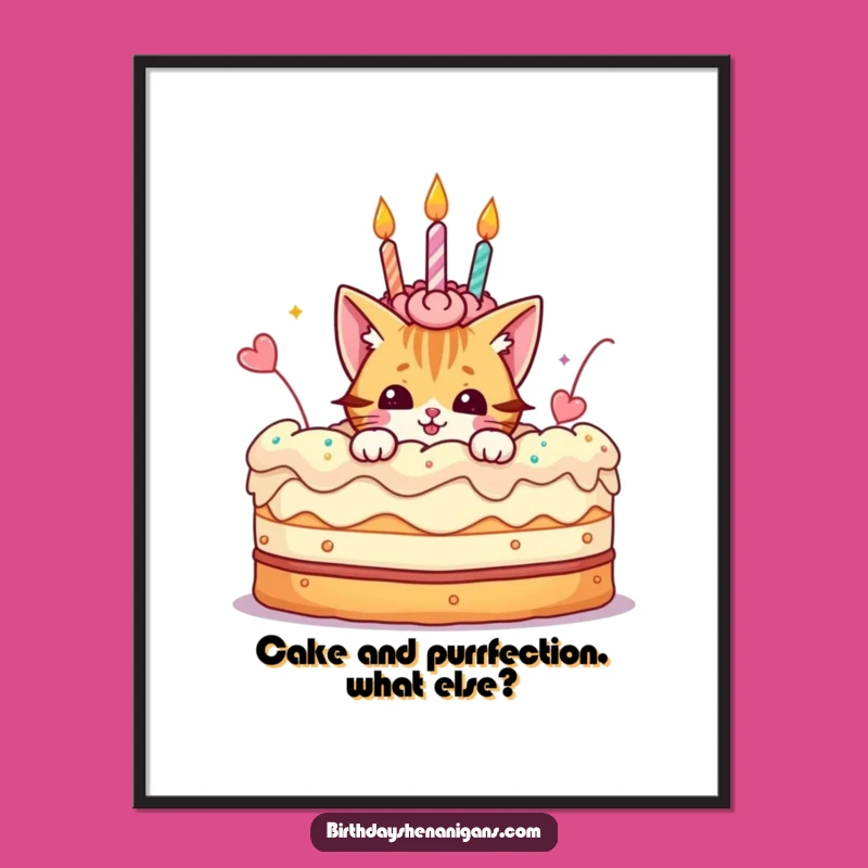 Free Printable Cat Art: Funny Downloadable Wall Decor for a Whimsical Home Gift