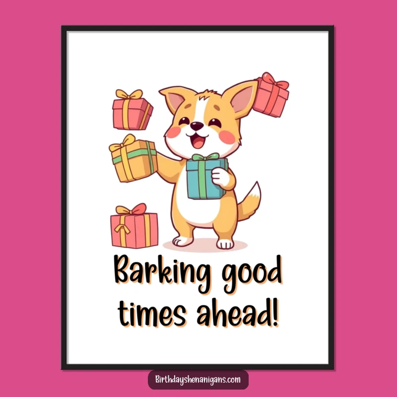 Free Printable Dog Art: Funny Downloadable Wall Decor for a Playful Home Gift