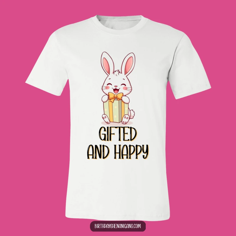 Funny Rabbit Gift T-Shirt: Wear Your Joyful Spirit